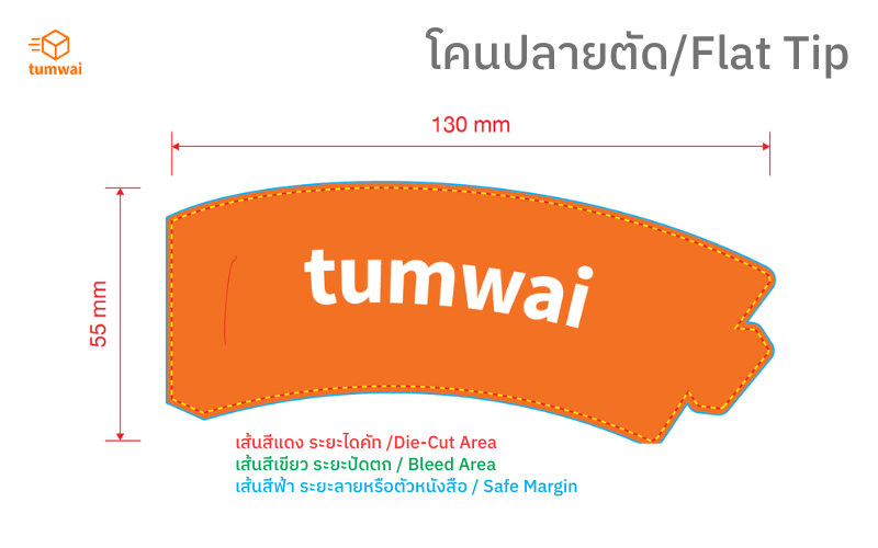 โคนปลายตัด